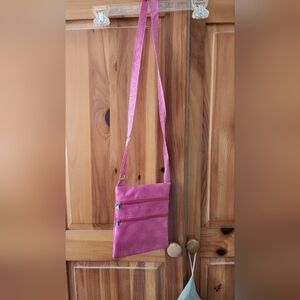 Pink Crossbody Bag